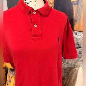 Ralph Lauren Vibrant Red Polo Shirt